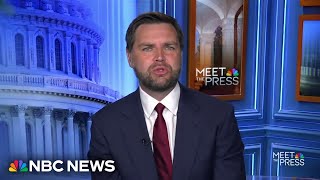 JD Vance defends Trumps call to investigate Biden family Full interview [upl. by Ibba]