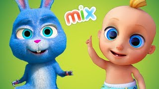 20 Minutos de Las Mejores Canciones para Bebés  El Reino Infantil [upl. by Acirehs]