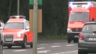 RTW Rettungsdienst Leichlingen  NEF Feuerwehr Wermelskirchen [upl. by Nimesay133]