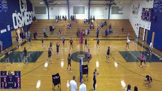 Oswego High School vs JamesvilleDeWitt High School Mens JV Volleyball [upl. by Soane]