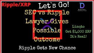 RippleXRPGet 1000 XRPIts RealRipple Offered New ChanceSEC vs Ripple OutcomeXRP Delisting [upl. by Gardol]