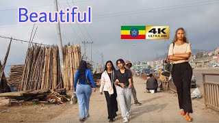 Beautiful Ethiopia  🇪🇹 Addis Ababa walking Tour 2024 [upl. by Nwahs503]