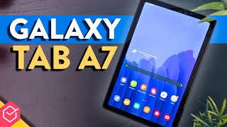 FINALMENTE um TABLET CUSTO BENEFÍCIO até R1500 📱  GALAXY TAB A7 2020  análise [upl. by Hirst]