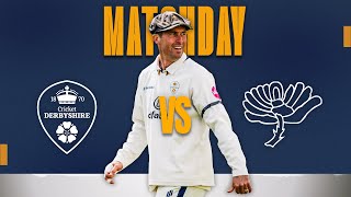 🔴 LIVE  Derbyshire vs Yorkshire Day Three at Chesterfield [upl. by Rapp635]