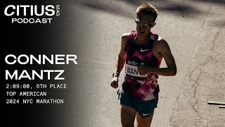 Conner Mantz After Finishing 6th At The 2024 NYC Marathon 20900 Top American  Race Recap [upl. by Trahern]