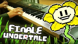 UNDERTALE  FINALE Floweys 2nd Theme  Piano Solo [upl. by Noteek]