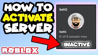 NEW How to ACTIVATE your private server ROBLOX 2023 [upl. by Norrad]