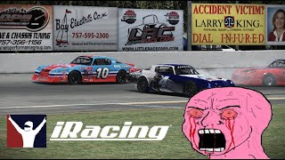 iRacing Lapped Cars at Langley [upl. by Barbabra134]