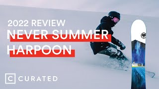 2022 Never Summer Harpoon Snowboard Review  Curated [upl. by Galloway]