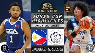 JONES CUP HIGHLIGHTS PHILIPPINES VS ROCA FINALS JULY 21 2024 [upl. by Natsirt]