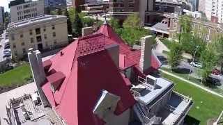 Lougheed House  The Drone Eyes [upl. by Ellerey]