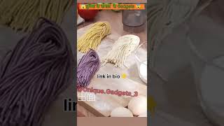 Automatic Pasta Machine  Electric Kitchen Appliances Kneading Dough Roller Machine Noodle Maker 🤩 [upl. by Drewett424]