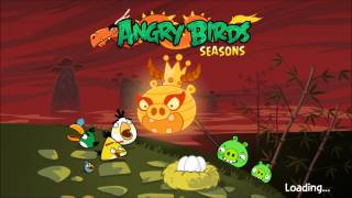 Angry Birds Seasons  Year of the Dragon Theme  Ambient v220 [upl. by Zusman]