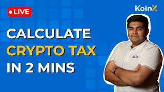 Crypto tax in India 2023 Live Crypto Tax Calculation And AMA  Everything To Know [upl. by Gusta]