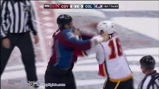 Brian McGrattan vs Patrick Bordeleau Nov 8 2013 [upl. by Dorren]