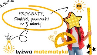 PROCENTY OBNIŻKI I PODWYŻKI [upl. by Astrid174]