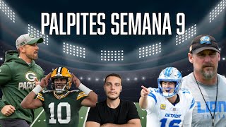 🏈 NFL SEMANA 9 PRÉVIA  Quem leva o duelo pela NFC North [upl. by Murdoch452]