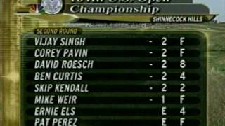 US Open Golf Starting and Ending 2004 [upl. by Niela]