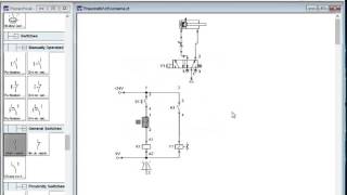 Self latch Festo electropneumatics [upl. by Hendren]