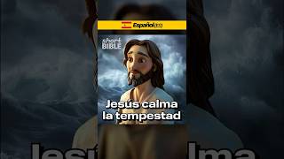 Short BIBLE Jesús calma la tempestad [upl. by Eux]