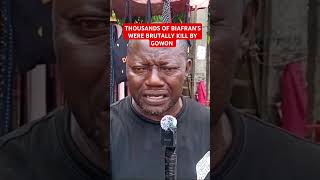 THOUSANDS OF BIAFRANS WAS BRUTALLY KLLED BY GOWON [upl. by Rodablas457]