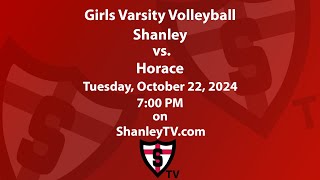 Girls Varsity Volleyball Shanley vs Horace [upl. by Annahahs]