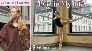 BTS with a TALENTED NYC BALLET STUDENT on SCHOLARSHIP my day in the life🩰 ballet [upl. by Loats]