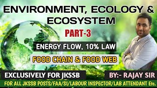 L3  Food chain amp Food web  Ecosystem  Jkssb  FAA  All other posts [upl. by Fred]