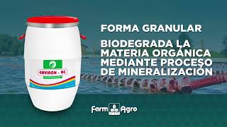 🦐🐟 EnvironAC Biorremediador de suelo en cultivos de camarones y peces [upl. by Dirgni]