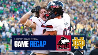 No 5 Notre Dame SHOCKED by Nothern Illinois  Game Recap [upl. by Chapland]