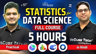 Statistics for Data Science Full Course for Beginners in 5 Hours  Probability and Statistics 2024 [upl. by Gnni]