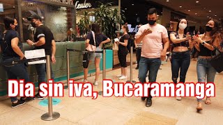 Bucaramanga Colombia Día sin iva 2020 Cacique Mall [upl. by Nadnal]