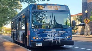 Ride on CTtransit 4 A4 on route 512 [upl. by Adlar]