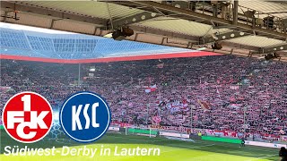 1FC Kaiserslautern vs Karlsruher SC  FCK Ultras im Innenraum nach 04 Derbyblamage [upl. by Buttaro933]