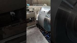 HSS tool heavy cutting on lathe 00latheworks metalwork shorts [upl. by Yespmed]