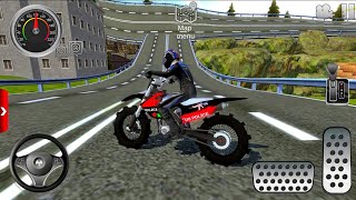 Offroad Outlaws  Dirt Bike Crazy Stunts Ride 1000 Motocross Ramp Racing Android Game [upl. by Harihs]