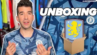 Aston Villa’s Final Castore Kit 👀👕  Aston Villa 202324 Third Kit Unboxing And Review [upl. by Esened]