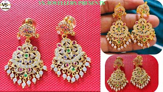 New Rajasthani Pata Design with weight or price  सोने के पता की डिज़ाइन  gold earrings design [upl. by Archer]