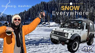 Snowfall In Gulmarg Kashmir  Very Unfortunate By Tourism Kashmir  The Umar [upl. by Ttevy986]