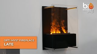 Wallmounted Optimyst Fireplace  Yosemite [upl. by Nosdivad611]