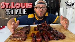 How To Make The BEST St Louis Style PARTY Ribs Complete Guide [upl. by Leonanie]