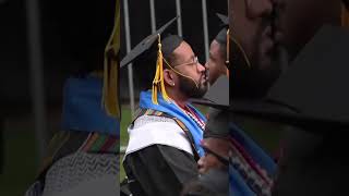 Several Morehouse College graduates turned their backs on Biden during his commencement address [upl. by Schwerin]