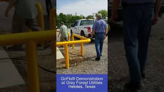 The GoFlo® natural gas compressor being demonstrated at Grey Forest Utilities in Helotes Texas [upl. by Onairot894]