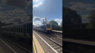 Train at Alfreton 28924 Class 195 LeedsNottingham [upl. by Egiedan]