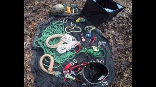 Recreational Tree Climbing Gear amp Set up 2018 Part 1 of 2 [upl. by Rebba716]