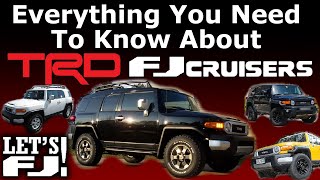 TRD FJ Cruisers Explained  Yes there is more than one  Everything You Need to Know [upl. by Aicekan]