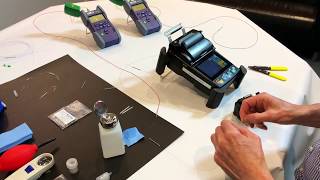 FITEL S179A Fusion Splicer Demonstration Full video [upl. by Lehcyar750]