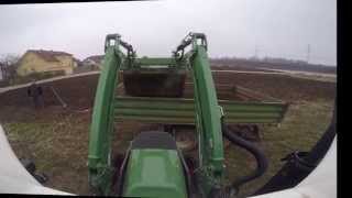 Fendt 211 Vario Frontlader arbeiten [upl. by Skees]