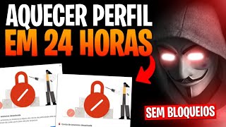 FACEBOOK ADS COMO AQUECER PERFIL DO FACEBOOK ADS EM 24 HORAS passo a passo [upl. by Aoket246]