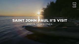 John Paul IIs Visit to Papua New Guinea  Apostolic Journey to South East Asia and Oceania [upl. by Kryska748]